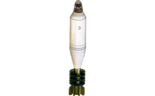 طلقة مدفع الهاون 81mm TB